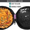 PetAmi Collapsible Dog Food and Water Bowls, 2 Travel Bowls, Portable Pet Dish No Spill, Foldable Lightweight BPA Free Leakproof - 4 of 4