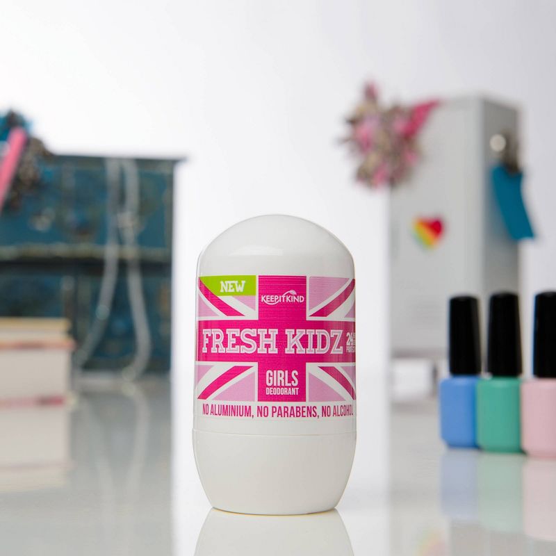 Fresh Kidz Girls Pink Deodorant - 1.86 fl oz, 2 of 5