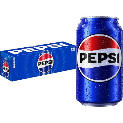 Pepsi Cola Soda - 12pk/12 fl oz Cans