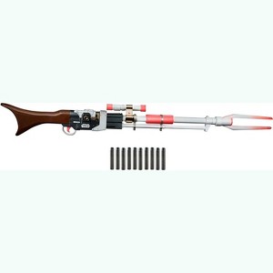 Nerf Star Wars: The Mandalorian Amban Phase-Pulse Blaster – 50-Inch Dart Blaster Replica with Sounds, Light-Up Scope, and 10 Darts - 1 of 4