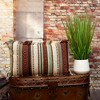 Parkland Collection,Woody Transitional Brown Throw Pillow - 2 of 4