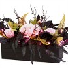 16" Prelit LED Cute and Creepy Halloween Centerpiece Pink Lights - National Tree Company - 3 of 3