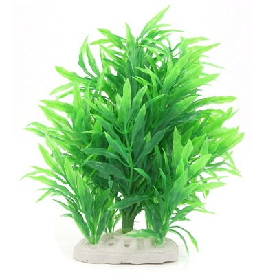 Unique Bargains Artificial  Plant Decoration for Fish Tank Green