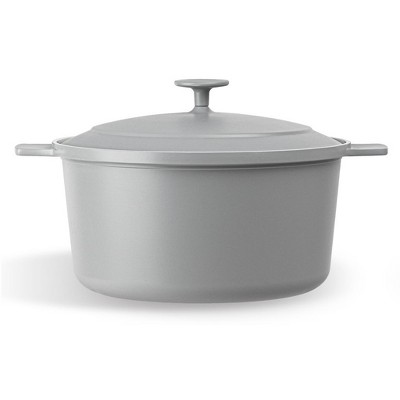 Gotham Steel Dutch Oven 5 Qt Pot With Lid Nonstick Ceramic Cooking Hot Pot Cast Aluminum Induction Stock Pot