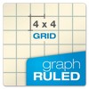 Ampad Computation Book, Quadrille Rule (4 sq/in), Brown Cover, (76) 11.75 x 9.25 Sheets - 3 of 4