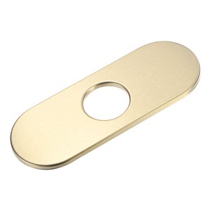 Unique Bargains 304 Stainless Steel Rust Corrosion Resistant Faucet Escutcheons 1 Pc - 1 of 4