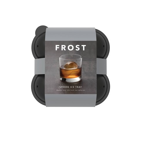 Frost Silicone Round Ice Cube Tray Gray, Round Ice Trays