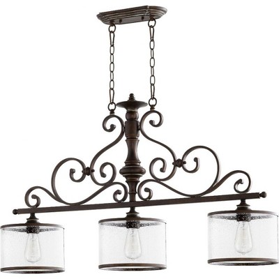 Quorum Lighting San Miguel Vintage Copper 3-Light 42 Ceiling Fan