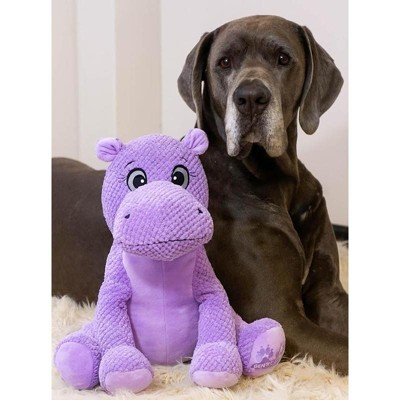 ZippyPaws Plush Pig Dog Toy | Heavy Duty Dog Toys for Dog Enrichment Toys for Large Dogs | Dog Toys Without Squeakers