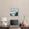 Art Remedy Gold over Blue Blue Abstract Wall Art Framed - 2 of 4