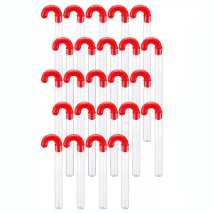Northlight Large Christmas Candy Cane Tubes - 16" - Set of 24 - 1 of 4