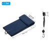 Unique Bargains Microfiber Waffle Tri-Fold Golf Towel with Groove Cleaner 1 Set 20"x16" - 2 of 4