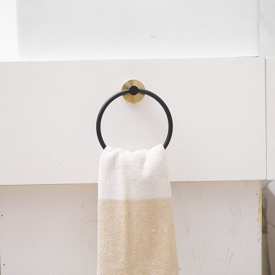 Bwe 5-piece Bath Hardware With Towel Bar Towel Hook Toilet Paper Holder ...