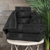 Luxury Cotton Heavyweight Ultra-Plush 8 Piece Towel Set by Blue Nile Mills - image 2 of 4