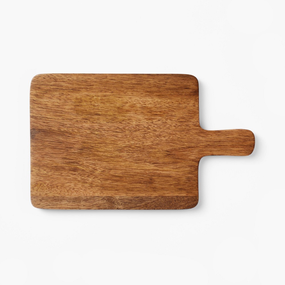 Photos - Serving Pieces Wooden Mini Serve Board with Handle - Figmint™