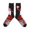 WB Multi Horror Jason Mask It Penny Wise Exorcist Lost Boys With Vampire Teeth It 2 Pennywise Spider 5-Pack Casual Crew Socks - 3 of 4