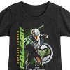 Girls' - Marvel - Captain America Falcon Jorquin Tores Fitted Short Sleeve Graphic T-Shirt - 2 of 4