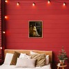 Stupell Industries Christmas Ghost Hanging Lights Floating Frame Canvas Art - 3 of 4