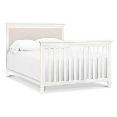 Darlington Warm White 4-in-1 Convertible Upholstered Crib