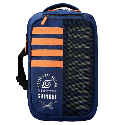 Bioworld Naruto Shippuden Ninjutsu Sublimated Print Adult 17 Laptop  Backpack