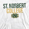 St. Norbert College Official Stacked Adult Pull-Over Hoodie, Athletic Heather - image 2 of 4