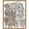 Amanti Art Drawn Flowers II by Alonzo Saunders Framed Wall Art Print - 4 of 4