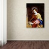 Trademark Fine Art -Guercino 'St Cecilia' Canvas Art - 3 of 3