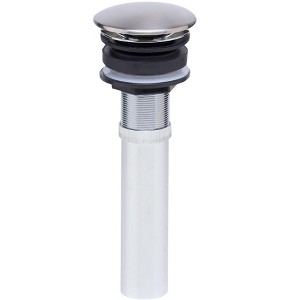 ALFI AB9055-BN Brushed Nickel Pop Up Drain for Bathroom Sink without Overflow - 1 of 4