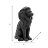 Modern Geometric Lion Figurine - Resin Statue for Home & Office Decor - Stylish Animal Sculpture for Living Room, Bedroom & Workspace - 11 - 4 of 4