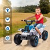 12V Kids ATV Electric Ride On Car, Battery Powered Ride On Toy for Toddlers, Electric Vehicles w/Led Light Musi, High Low Speed for Boys Girls 3-10 - 2 of 4