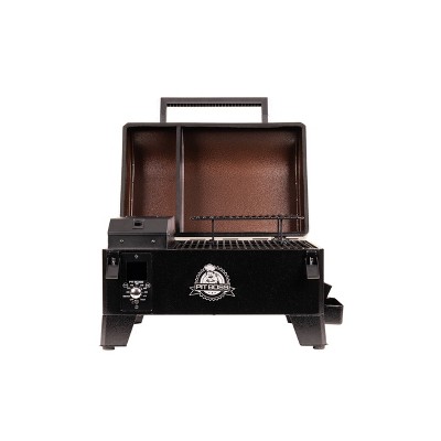 Pit Boss Mahogany Portable Stainless Steel Pellet Grill