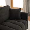 CAVINAS Couches for Living Room 80" Cloud Sofa Premium Chenille Fabric Upholstered 3-seat Sofa Couch with Pillows - 3 of 4