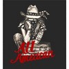 All American Cowgirl Women's Crew Neck Short Sleeve Top - 2 of 3