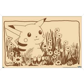 Pokémon - Alola Region Wall Poster, 14.725 x 22.375, Framed