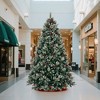 Whisen 8FT Artificial Christmas Tree with 1550 Tips Pinecones & Berries, Metal Stand - Green - 4 of 4