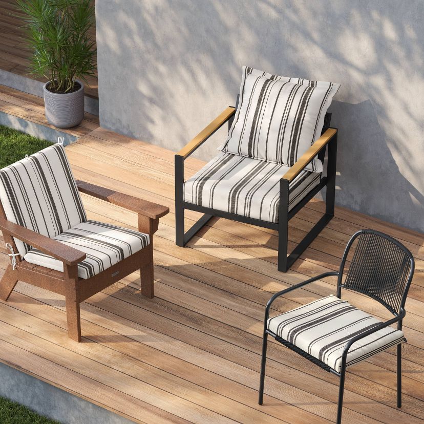Striped Outdoor Cushion Collection - Threshold™