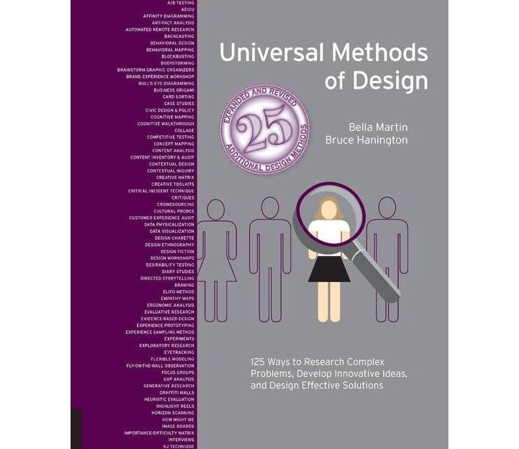 Universal Methods of Design, Expanded and Revised - (Rockport Universal) by  Bruce Hanington & Bella Martin (Paperback), 1 of 1