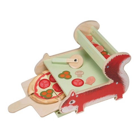Manhattan Toy Nutty Squirrel Pizzeria Toddler & Kids Pretend Play Cooking Toy  Set : Target