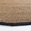 Natural Fiber Herringbone Seagrass NF115 Power Loomed Indoor Rugs - Safavieh - 3 of 4