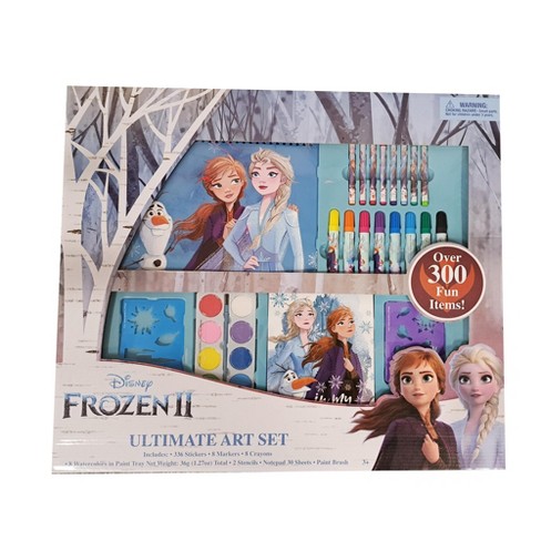 Frozen Frozen Art Canvas and Paint Set 18 Pack