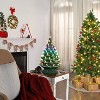 24 in. Green Nostalgic Ceramic Tree with RGB Lightshow - 2 of 4