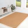 JONATHAN Y Camden Farmhouse Cottage Border Jute Area Rug - 4 of 4
