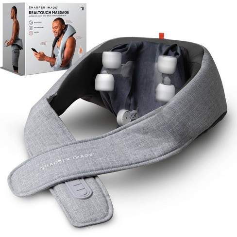 Sharper Image Heated Neck And Shoulder Massager Wrap : Target