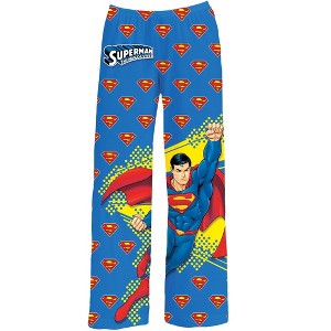 Collections Etc Superman Comfy Drawstring Lounge Pants - 1 of 4