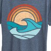 Women's - Instant Message - Wave Scene Short Sleeve Graphic T-Shirt - 2 of 4