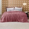 Bedsure | Waffle Weave 100% Cotton Solid Blanket For All Season, Breathable and Soft, Waffle Weave Blanket for Summer Spring, Bed Blanket, Best Gift - 3 of 4