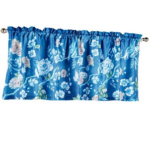 The Lakeside Collection Chinoiserie Bathroom Collection - Valance - 1 of 2