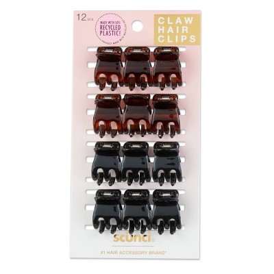 Scunci Mini Jaw Clips - 15pk : Target