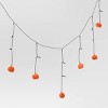 Diecut Plastic Blow Mold Pumpkin Indoor Outdoor Icicle String Lights with Orange LEDs - Hyde and EEK! Boutique™ - 3 of 4