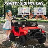 JOYRACER 24V 2-Seater Ride-On Jeep Style Car for Kids, Electric Ride-On Toys with Bluetooth, Music, USB & MP3 Port - 4 of 4